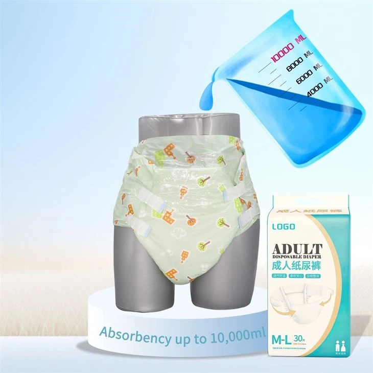 Printed Adult Diaper